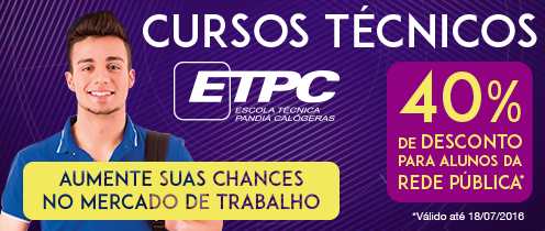 ETPC lança cursos técnicos com duração de 18 meses
